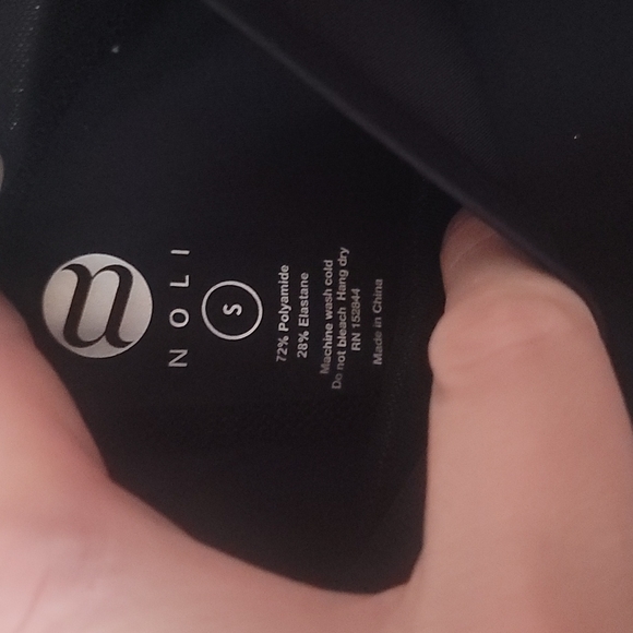 *FINAL* NOLI PACE BIKE SHORT: BLACK/YELLOW: NWT: SIZE S - Picture 5 of 6